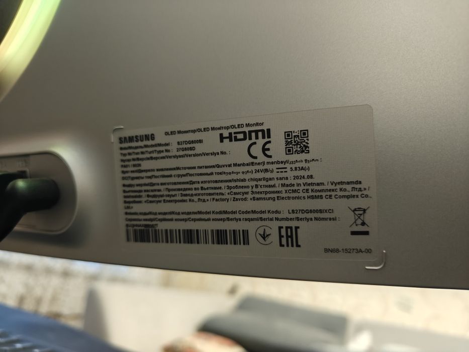 На запчастини Samsung Odyssey G6 Oled 360hz