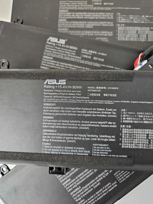 Батарея АКБ ASUS ROG Zephyrus G533 G533Q G713 C41N2013 15.4V 90Wh