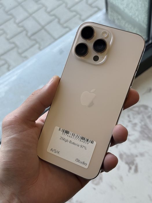 RATY 0% iPhone 16 Pro Max 256GB BATERIA 97% GWARANCJA 12 miesiecy!!!