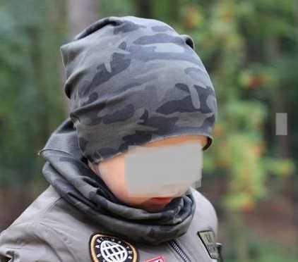 Komplet czapka i komin rozmiar 48 Monello 3-5 lat