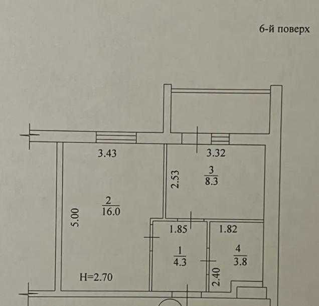 Продам 1 к кв в Новострое на ХТЗ, ЖК Мира-4. - View 5