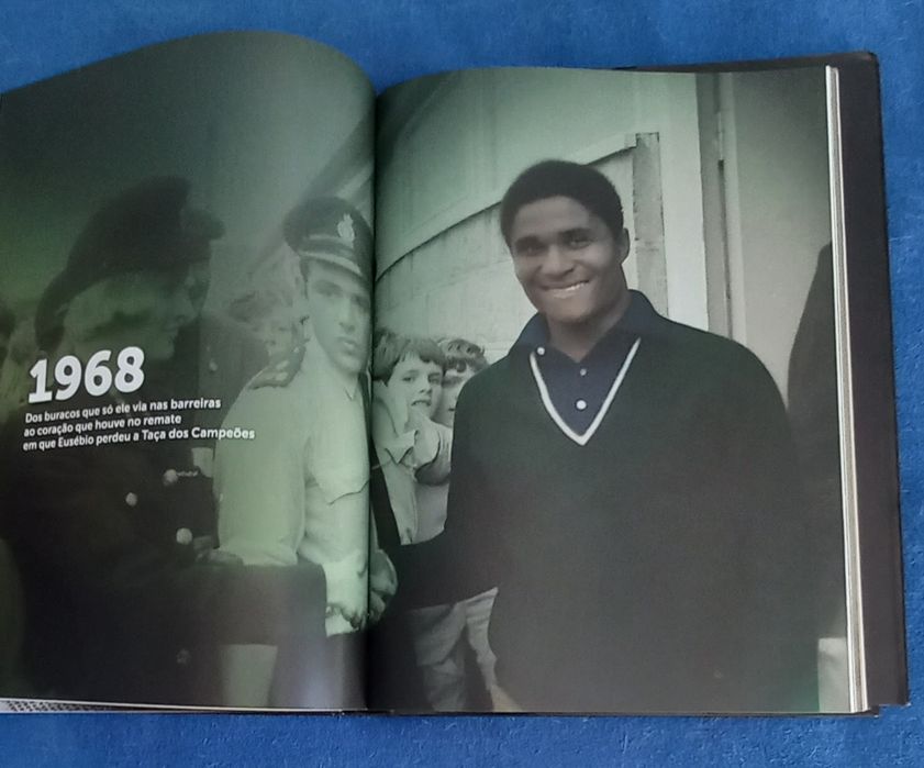 Livro sobre Eusébio, Benfica,de António Simões. PORTES GRÁTIS.