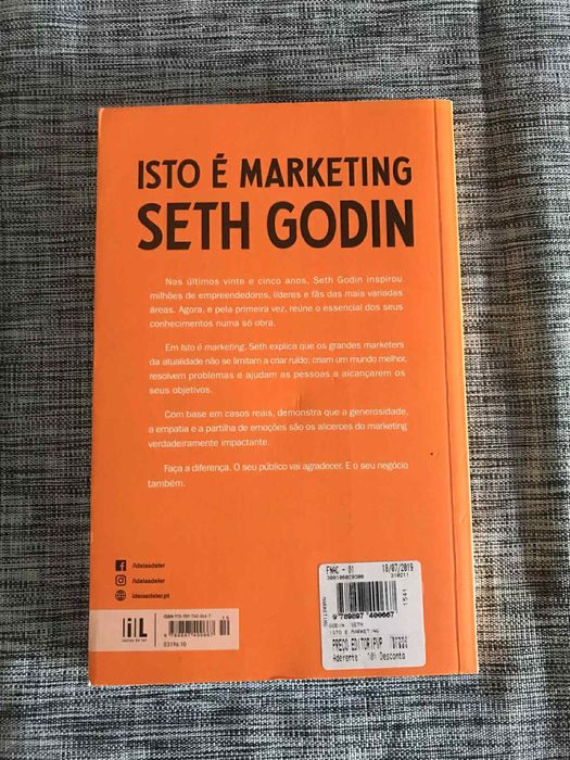 Livro de Seth Godin - Isto é Marketing