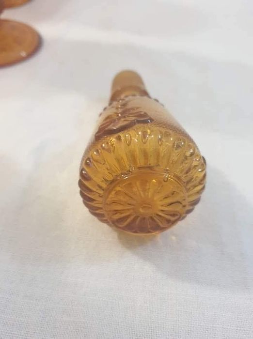 Conjunto antigo em vidro soprado