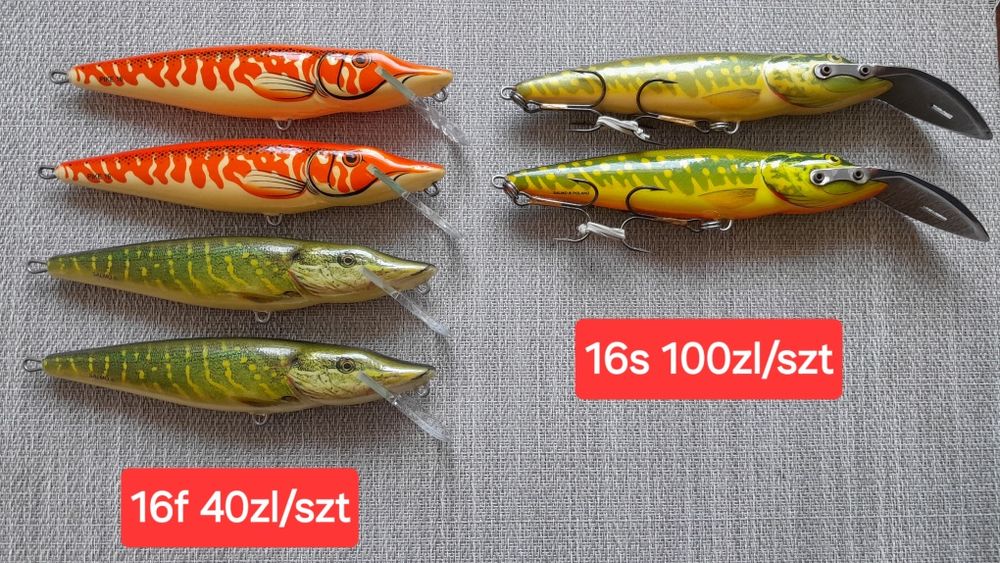 Woblery salmo różne