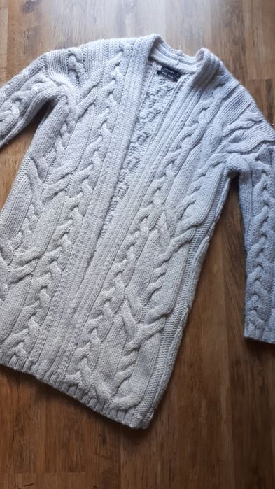 Reserved sweter damski kardigan wełna 36 s