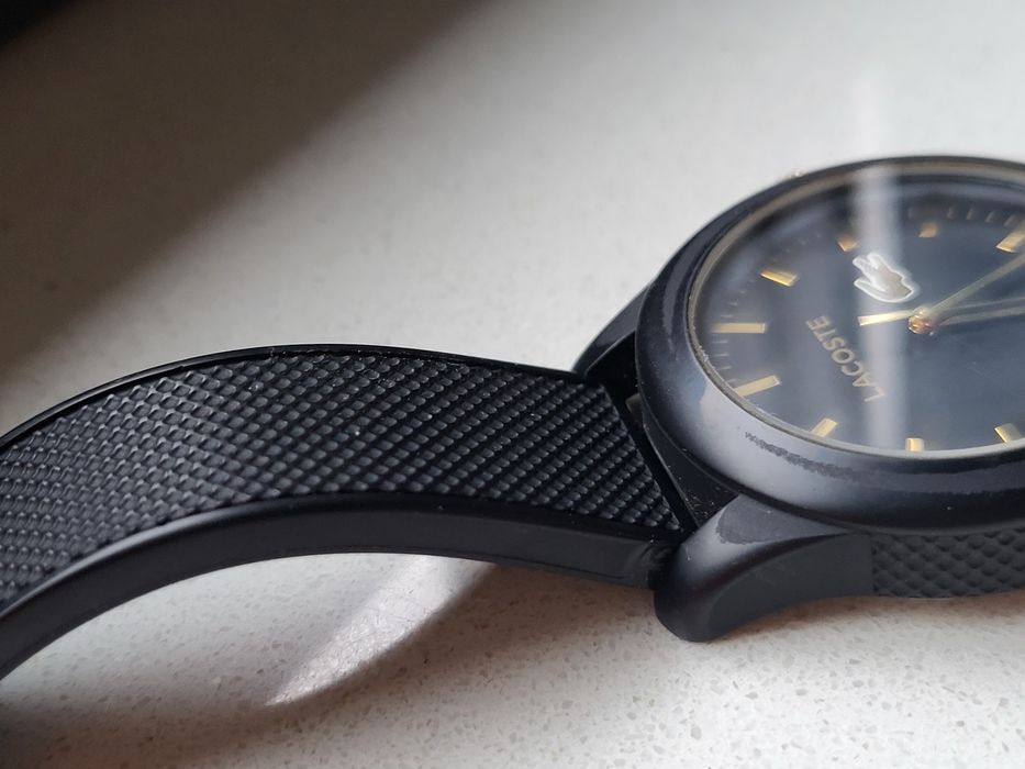 Zegarek Lacoste czarny