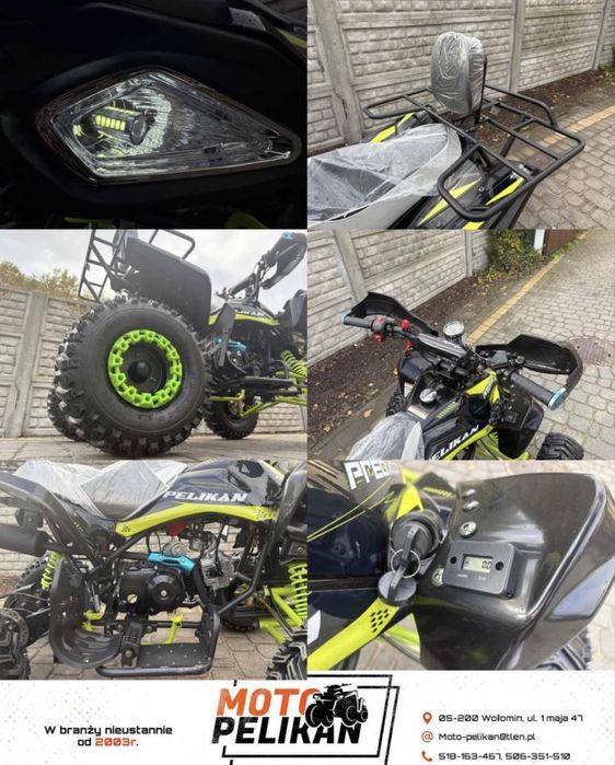 QUAD 125cc XTR PREDATOR Duże koła oparcie automat raty dostawa