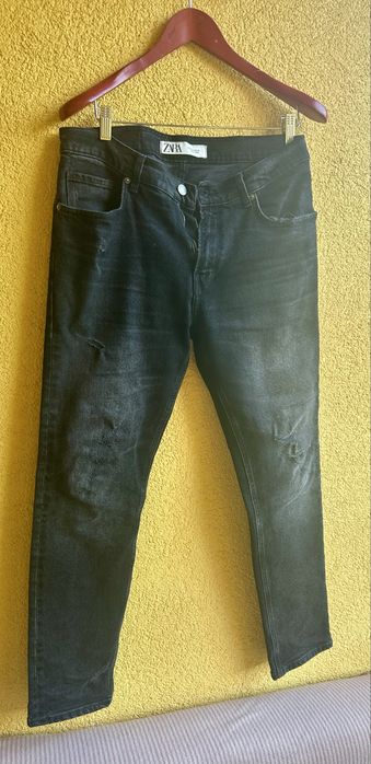 джинси Zara, кофта Zara, легкі штани клітинка