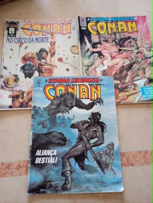 Conan o bárbaro lote