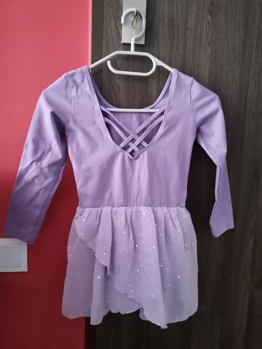 Fioletowa sukienka baletowa