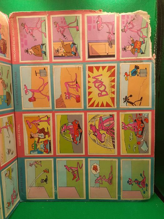 Livro - REF ESC - Coleção de Cromos - A Pantera cor ..(ler descrição)