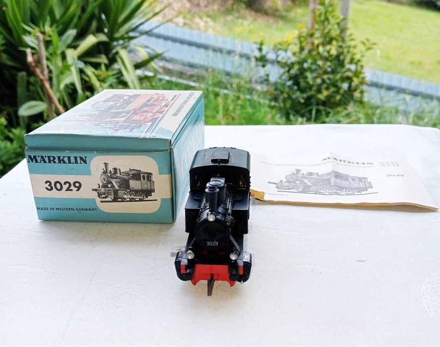 MARKLIN 3029, caixa original e folheto (Reservado FM)