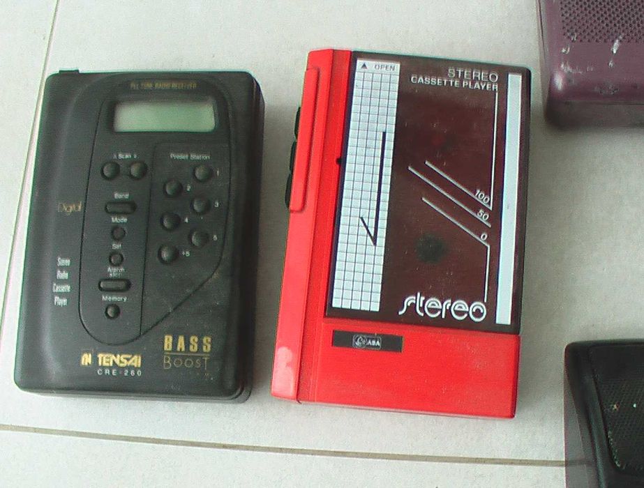 Wolkman kasetowy Aiwa Sony głośniki