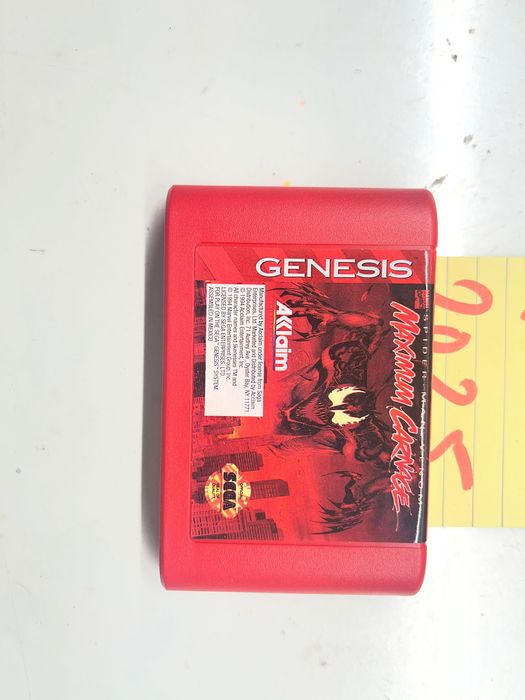 Maximum carnage sega megadrive Genesis