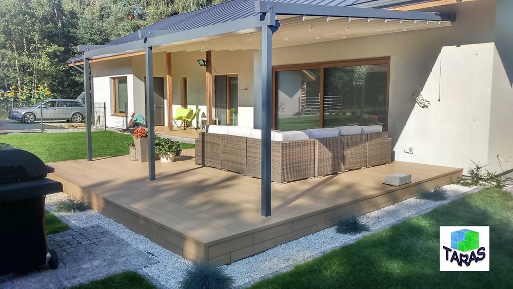 Tarasy kompozytowe, deska