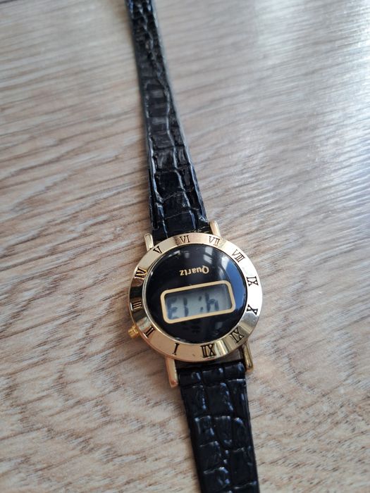 Vintage zegarek elektroniczny damski nieużywany retro