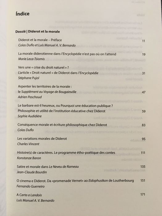 Descartes/ Diderot / Nietzsche/ Heidegger/ Raoul Vaneigem