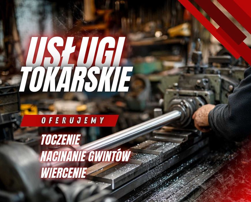Usługi tokarskie | toczenie | nacinanie gwintów | wiercenie | Gdynia