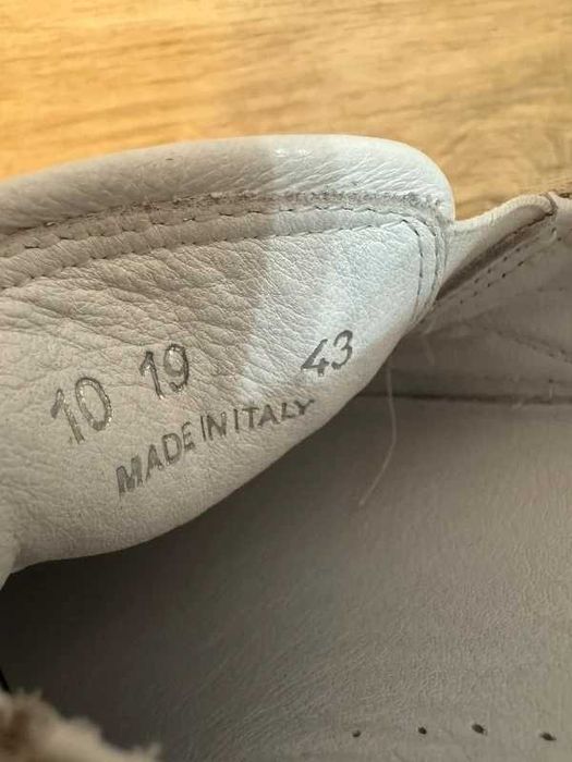 Diemme Garda Leather Slip On leopart 43 buty wsuwane glamour nowe