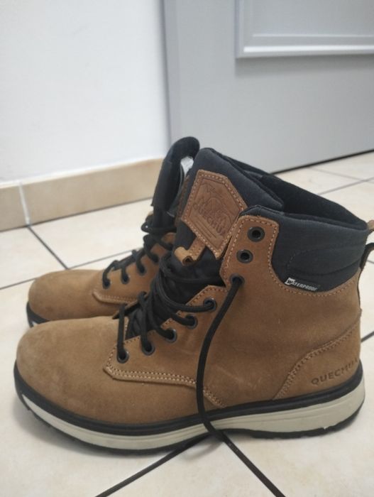 Buty zimowe wodoodporne Decathlon skóra naturalna r. 40