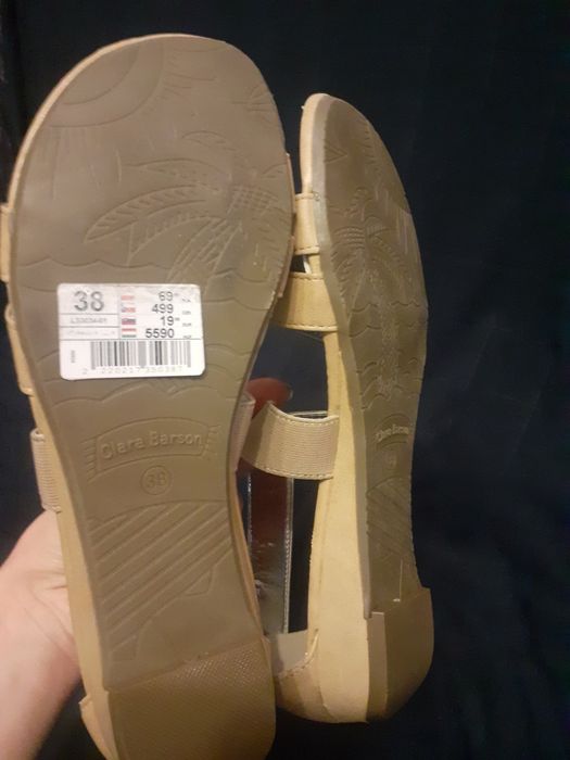 Nowe trampki, sandałki