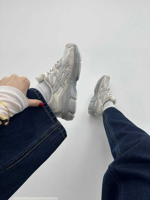 ‼️ НОВІ Кросівки ASICS Gel-NYC Cream Cloud Grey