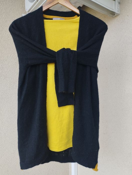 Kardigan sweter damski firmy Brodie r. S 100 % kaszmir