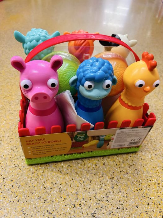 Ігровий набір для боулінгу - Весела ферма BT1802Z Battat. Боулінг дит