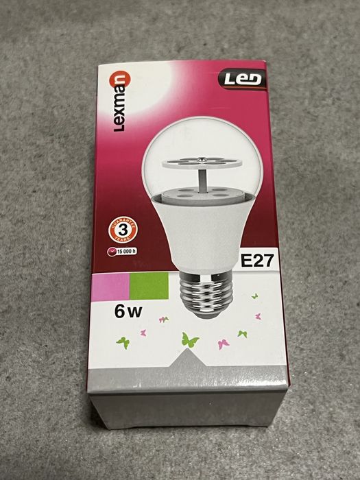Żarówka E27 6W LED motyle LEXMAN
