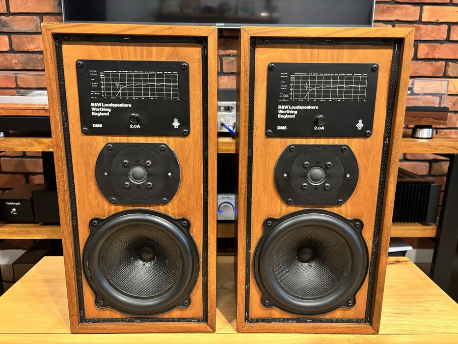 Kolumny B&W DM5 Klasyczne angielskie monitory!