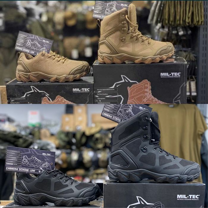 Тактичні черевики Mil-Tec Берці польові штурмові з мембраною Німеччина