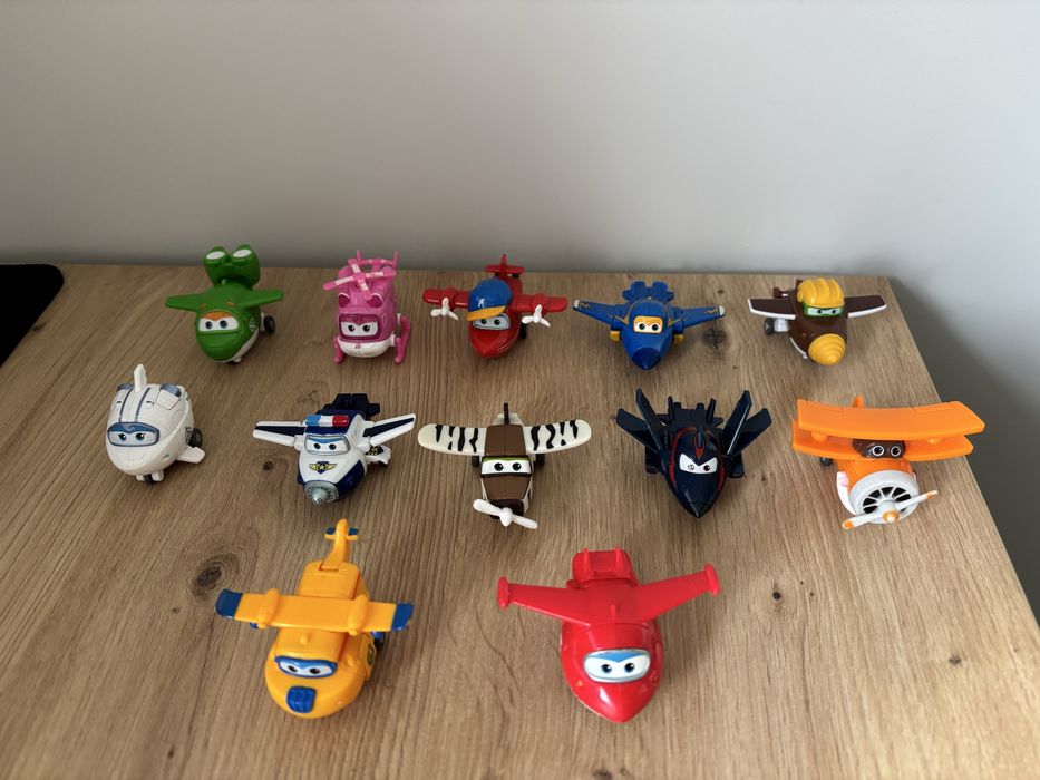 12 x figurki zabawki super wings transformers figurka transformująca