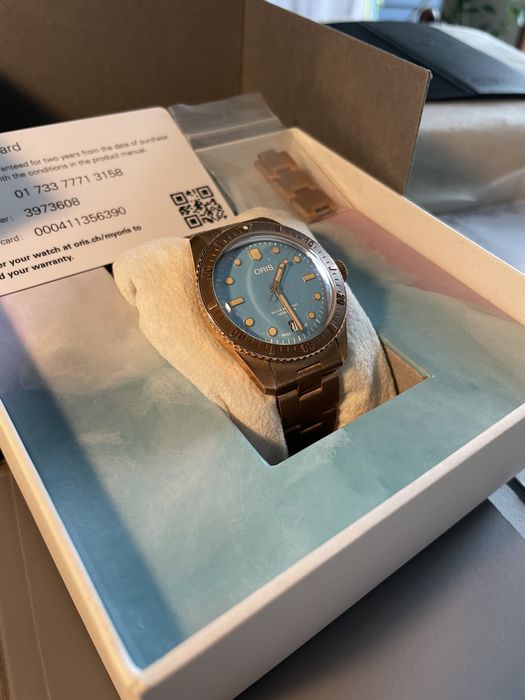 Oris Divers Sixty-Five Bronze