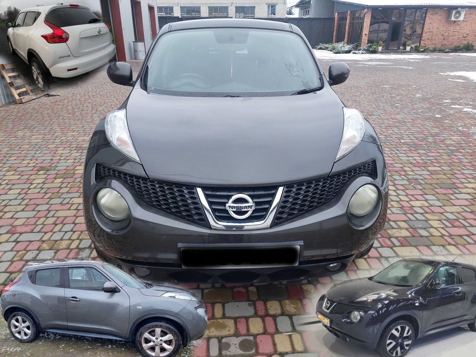 бампер двері airbag кришка капот фари кпп крило nissan juke разборка