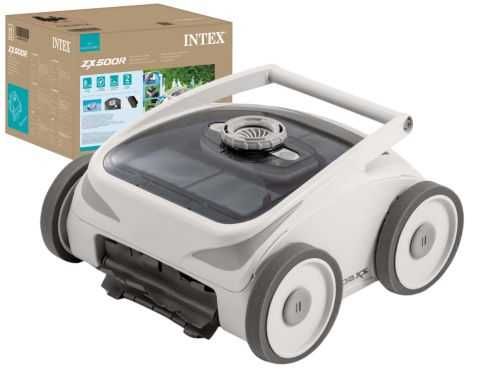 Автоматический беспроводной робот пылесос бассейна Intex 28624 ZX 500