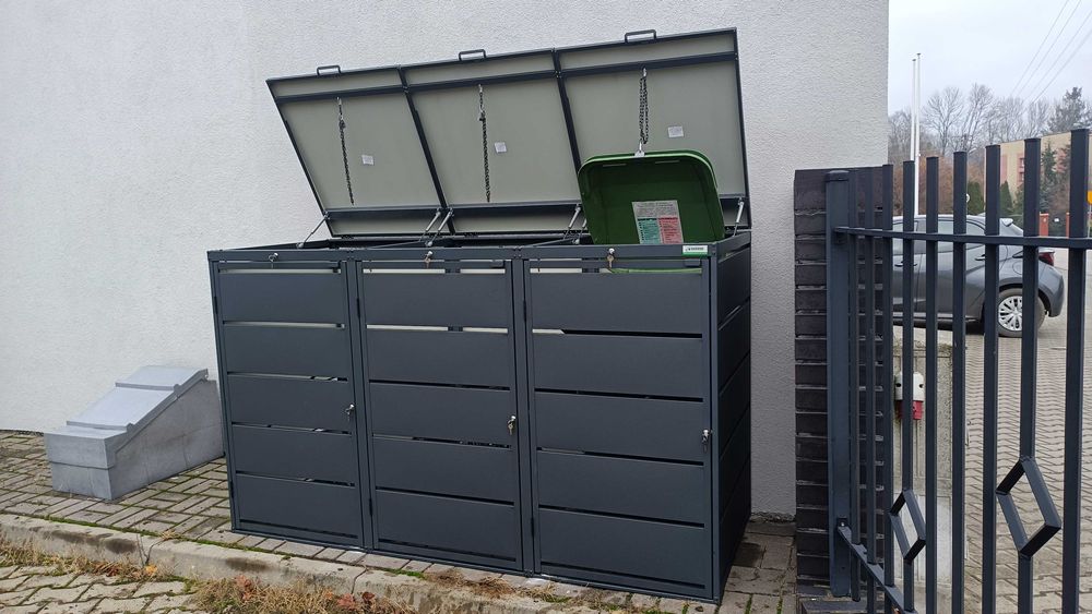 Obudowa Zabudowa Kosza Wiata Śmietnikowa Domek Narzędziowy Garaż