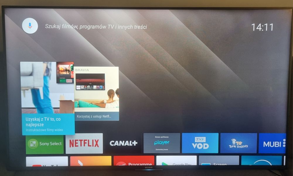 Telewizor sony 65 cali android tv 120 Hz dostawa