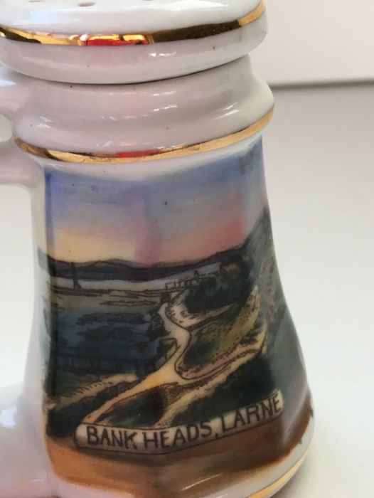 Binóculos sal e pimenta em porcelana, Made in Germany