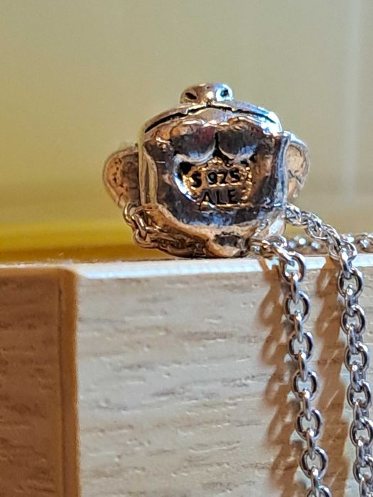 Conta Pingente em Prata da Pandora Lilo   Stitsch