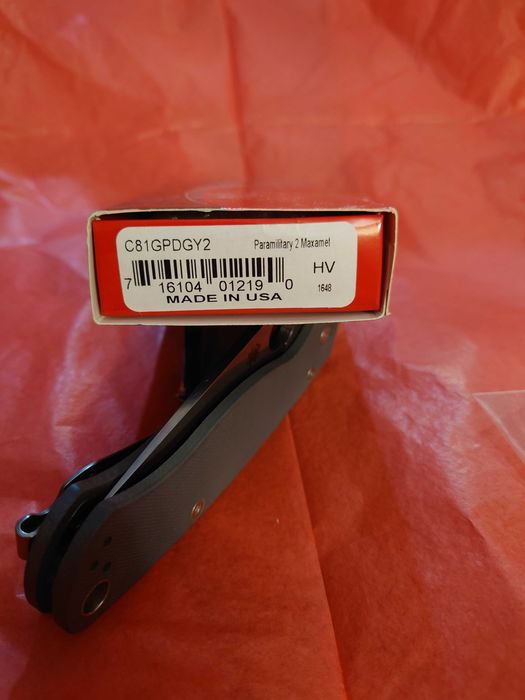 Складний ніж Spyderco Para Military 2 Maxamet .