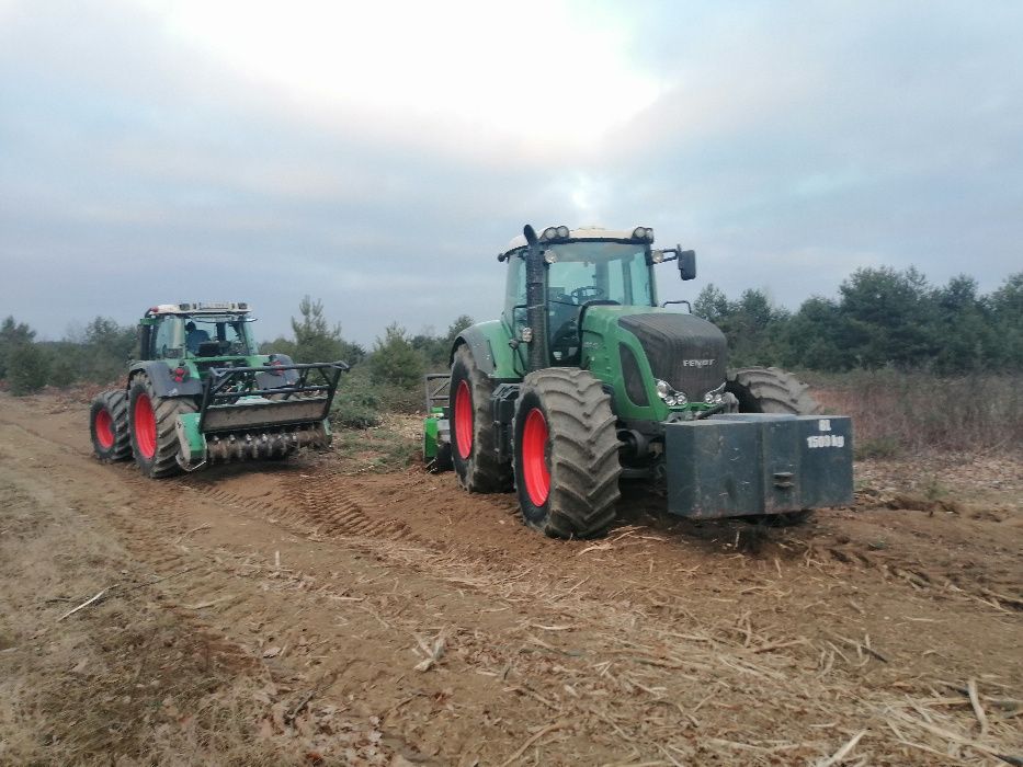 MULCZER LEŚNY oraz WGŁĘBNY wycinka drzew  Czyszczenie działki PILAR /