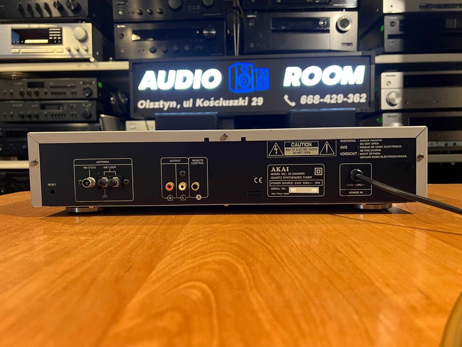 Tuner Akai AT-3000 RDS Audio Room