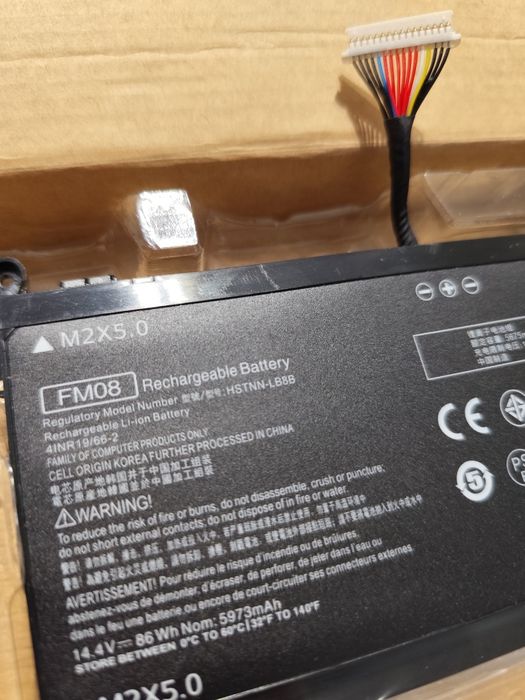 Bateria laptop FM08,  86wh NOVA