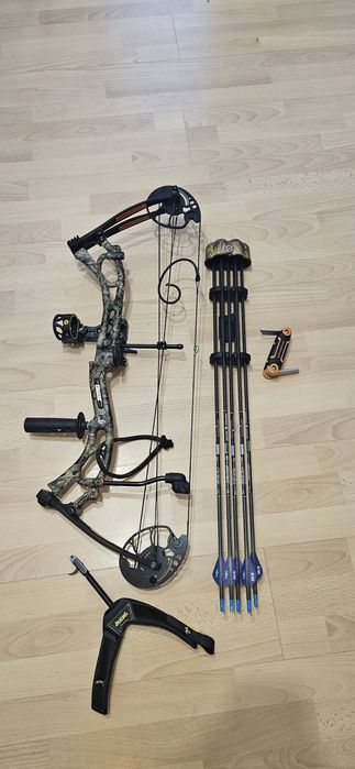 Łuk bloczkowy bear salute duży zestaw