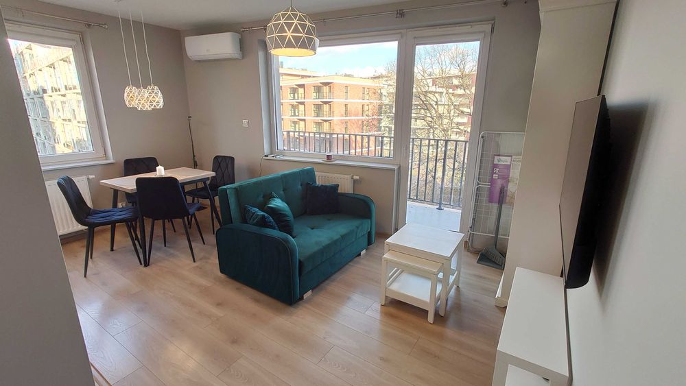 Nadodrze ul. Kleczkowska WROCŁAW - 40m2,klima, garaż, balkon, 2 pokoje