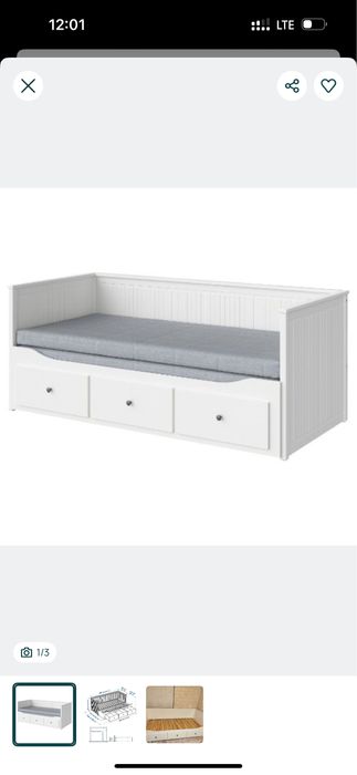 Продам кровать ikea