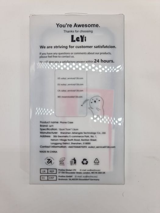 Capa para telemóvel iPhone 11 da Amazon Leyi Nova