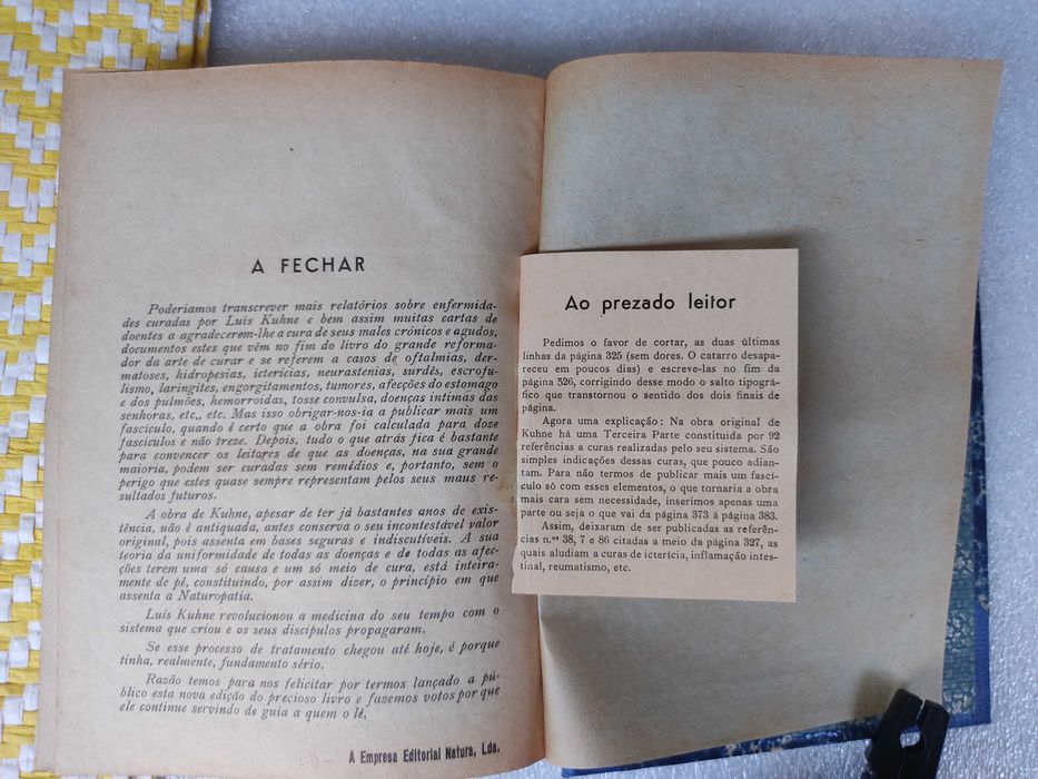 A Nova Sciência de Curar