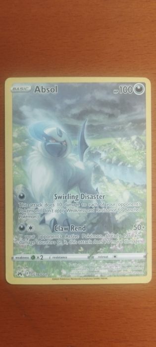 Riolu, Absol and Rillaboom (V)